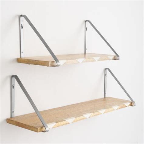 mix and match live edge shelves antique zink metal brackets|Antique Shelf Brackets & Sign Brackets .